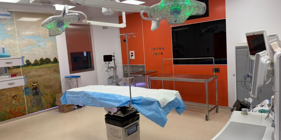 Hospital "Barone Romeo" em Patti, inauguração da segunda sala de hemodinâmica e demais salas cirúrgicas do hospital