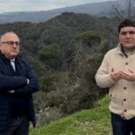 Valli Cupe em Catanzaro, inspeção de Polimeni em Sersale após deslizamento de terra causado pelo mau tempo