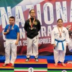 O Tropheum Karate Club brilha nos campeonatos nacionais: prata para Maria Laura Ortelio, bronze para Domenico Pontoriero
