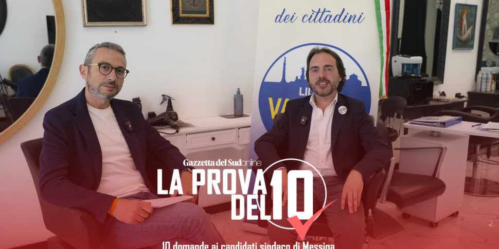 Eleições em Messina: “A prova de 10”, dez perguntas a Lillo Valvieri