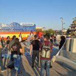 Contêineres suspeitos para Israel, guarnição de propal no porto de Gioia Tauro