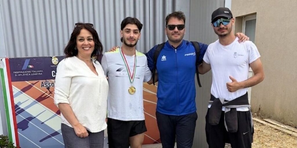 Atletismo paralímpico, Imperio brilha em Cosenza: recorde nos 100 metros e estreia na longa corrida