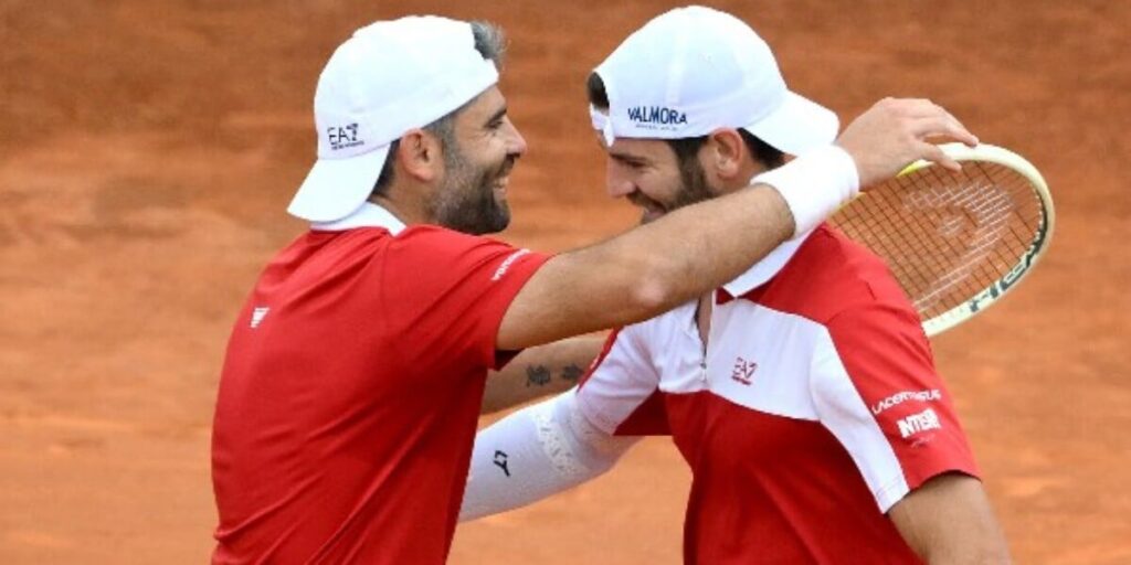 Bolelli e Vavassori em lágrimas: “Por trás desta vitória há um trabalho imenso”