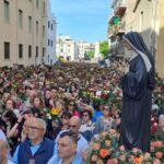 Messina celebra Santa Rita, hoje a bênção das rosas e a procissão na via Santa Marta