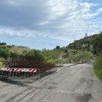 Messina, estrada provincial 45 “Quattro Masse”: troço reaberto sem limitações, obras continuam no km 10+700