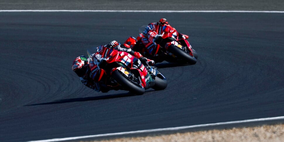 Moto GP francês, Martin vence o Sprint. Bagnaia em segundo lugar