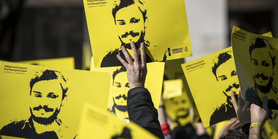Reggio, a história de Regeni na Universidade do Mediterrâneo. "Nunca pare de buscar a verdade"