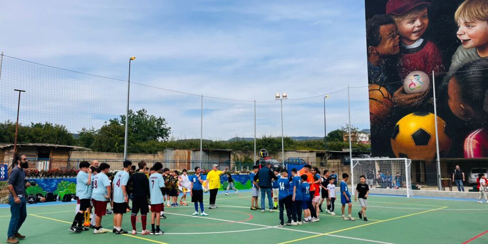 Reggio, o novo campo de Arghillà inaugurado em nome de Dodò