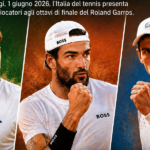 Roland Garros, é o dia dos três leões azuis: Cobolli, Berrettini e Arnaldi querem as quartas de final. Derby duplo no horizonte?