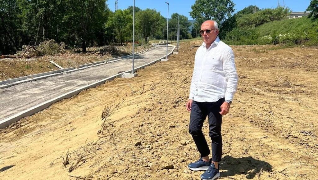 Serra Spiga-Mendicino, Franz Caruso no local: «Uma obra esperada há décadas está a tornar-se realidade»