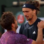 A final de Roland Garros, Cobolli que pena!!! Ele luta como um leão por 4 sets com Zverev, depois desmaia no quinto (6-1)