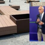 Decoração urbana em Cosenza, chega nova videovigilância. Franz Caruso: «A cidade mudou radicalmente»