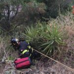 Ele se afasta do bangalô e desaparece por horas, homem encontrado ferido em um aterro em Caminia