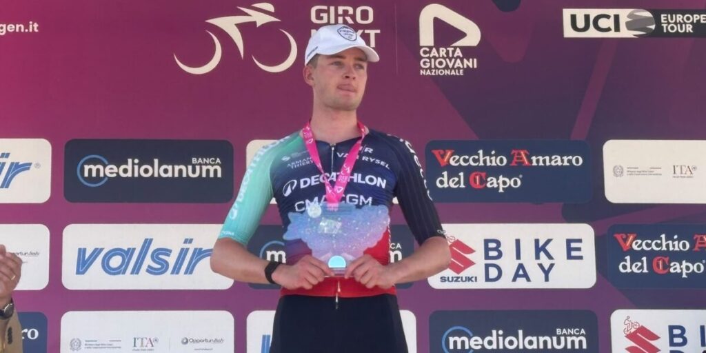 Giro Next Gen, Haugland vence a primeira etapa de Reggio Calabria a Vibo Valentia