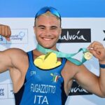 Lucio Fugazzotto, de Messina, usa prata no Beach Sprint Filippi Trophy. Quarto Sciavicco Fasano