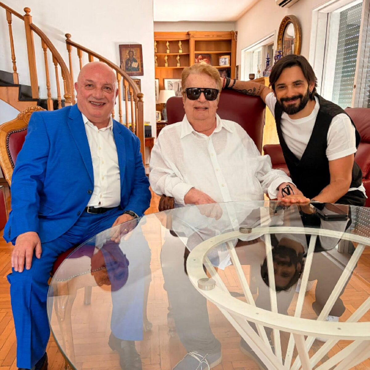 Franco Cícero, Vittorio Cecchi Gori e Francesco Cannavà