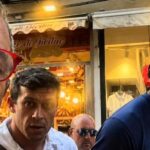 Michael Jordan retorna a Taormina: um passeio pelas ruas do centro para o basquete Goat VÍDEO