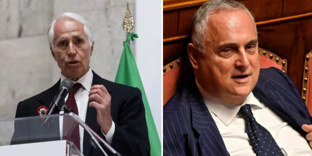 Reggina em Lotito já é caso nacional, brinca Malagò: “Não me deixa sozinho com o problema de Bari”