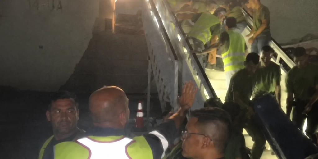 Terremoto na Venezuela, chegaram os primeiros serviços de emergência italianos: um segundo avião está no ar