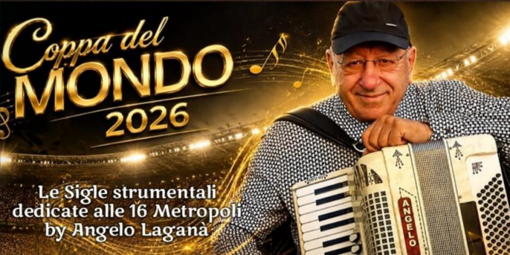 Uma viagem musical que começa na Calábria: a música de Angelo Laganà conta a história das 16 cidades que sediarão a Copa do Mundo