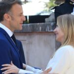 Cimeira Meloni-Macron: acordo sobre o Líbano pós-Unifil. O primeiro-ministro desacelera a NATO e esclarece sobre o Irão