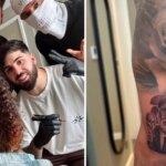 Cucurella cumpre sua promessa: o rosto de de la Fuente tatuado após seu triunfo na Copa do Mundo