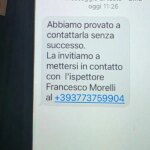 Cuidado com fraudes: mensagens de texto falsas em nome da polícia em Lamezia