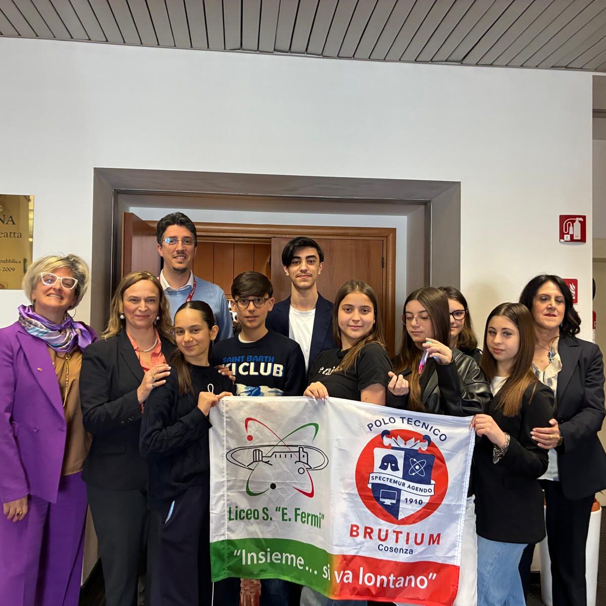 Inovação na escola secundária Fermi Brutium em Cosenza