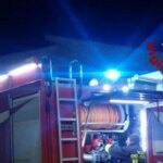 Incêndio em Altomonte, casas do conjunto habitacional do bairro “campo desportivo” em risco