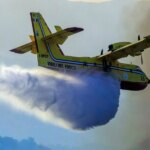 Incêndio no Parque Pollino, Canadairs em ação: incêndio ativo há mais de 48 horas na área de Cosentino
