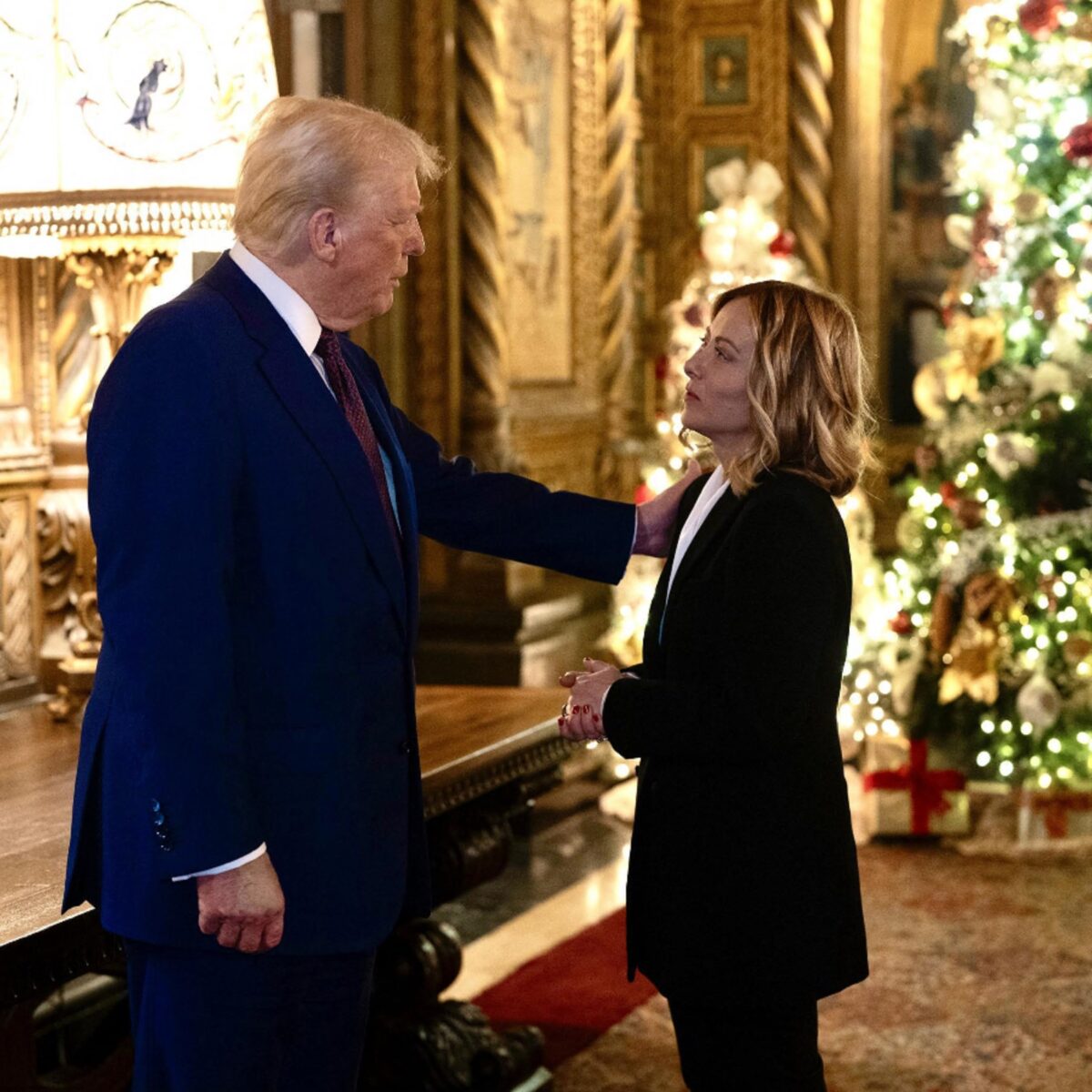 Donald Trump e Giorgia Meloni