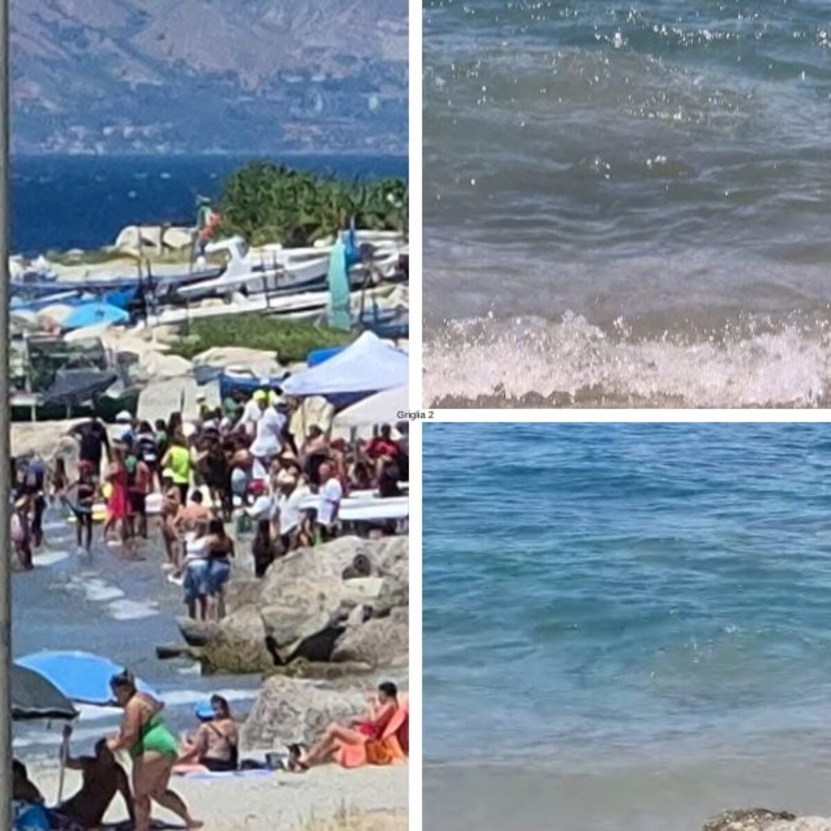 Reggio Calabria, alarme na costa sul «Continuamos a tomar banho no esgoto». Ninguém verifica, apela às instituições