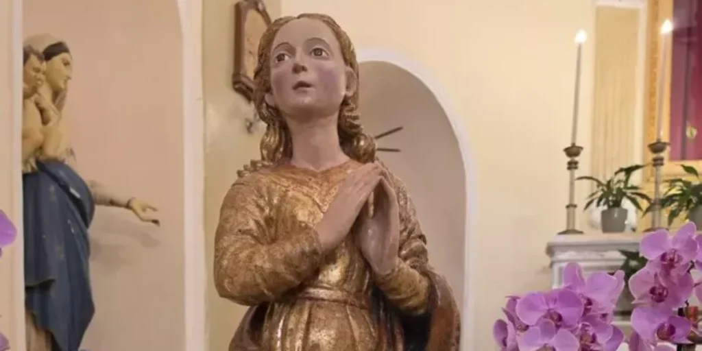 Salina, a Immacolata di Lingua restaurada: sob quatro camadas de repintura uma obra-prima de quatro séculos atrás