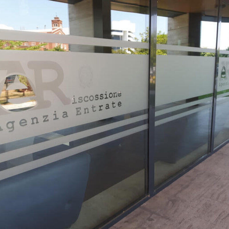 Uma visão externa da sede central da Agência de Receitas-Cobrança, Roma, 28 de abril de 2022. ANSA/ Assessoria de Imprensa ++HO - SEM USO EDITORIAL DE VENDAS APENAS++