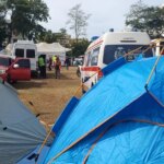 Terremoto na Venezuela, uma menina nasceu no campo de deslocados de Caraballeda