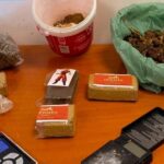 Verificações nas estâncias turísticas da zona de Vibonese: guarda especial encontrado com meio quilo de droga