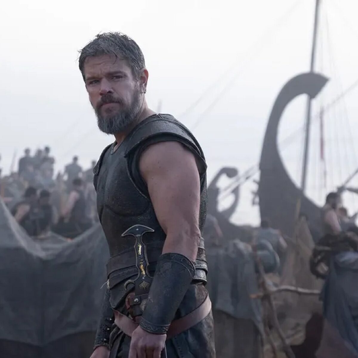 Matt Damon no filme Odisseia