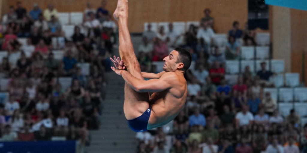 Campeonato Europeu de Mergulho, Tocci de Cosenza sétimo no trampolim de três metros. Los Angeles continua na mira