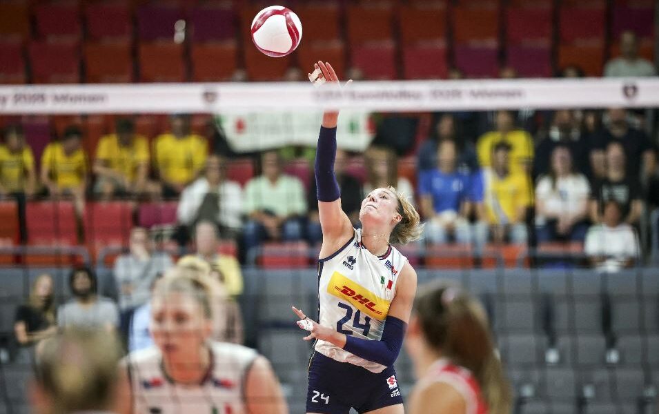 Campeonato Europeu de vôlei feminino, Itália sem problemas na estreia: 3 a 0 contra a Croácia
