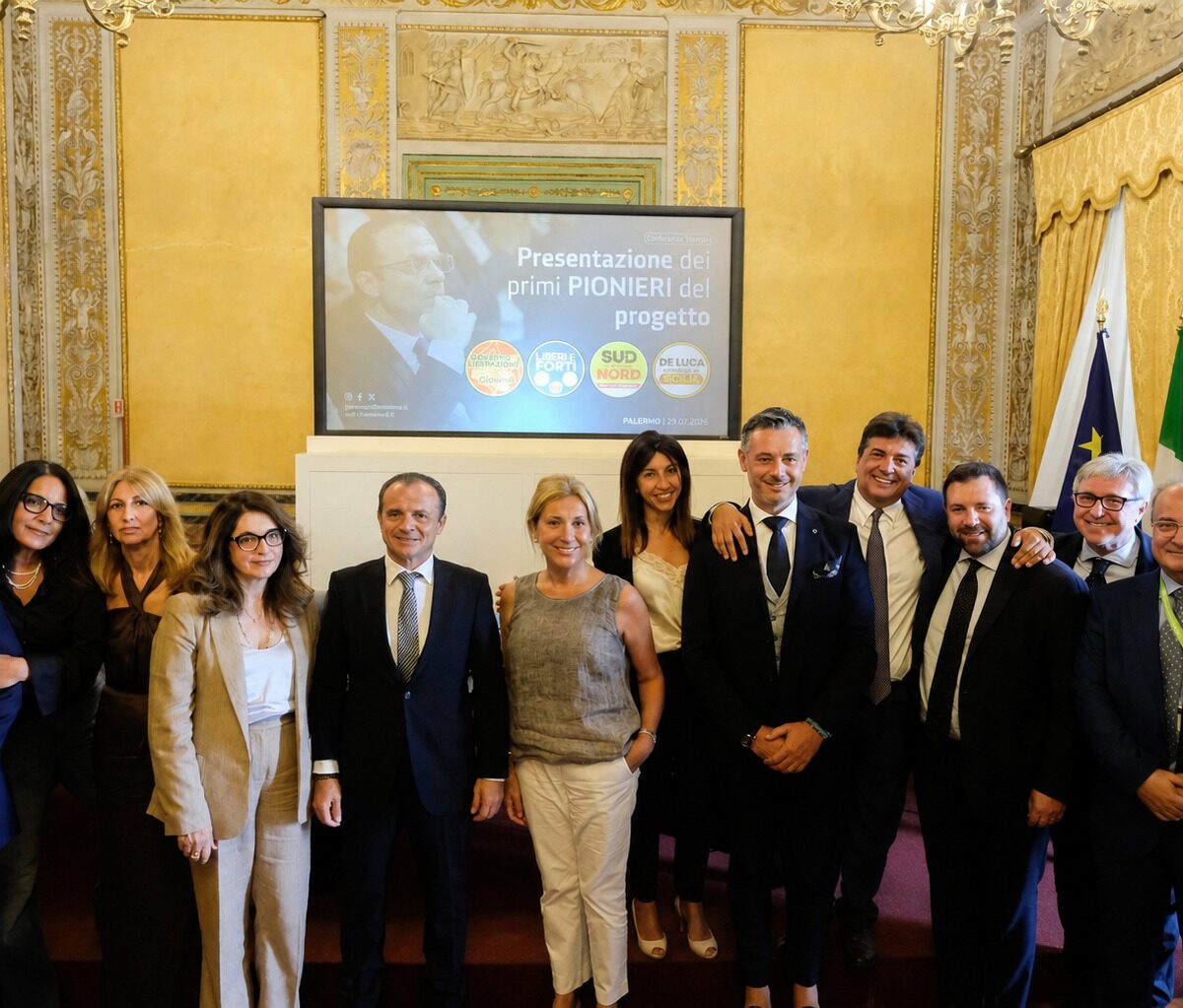 Os pioneiros das listas do projeto “De Luca Mayor da Sicília”