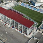 Estádio Ezio Scida ainda em Crotone: o processo de concessão para a nova temporada foi concluído