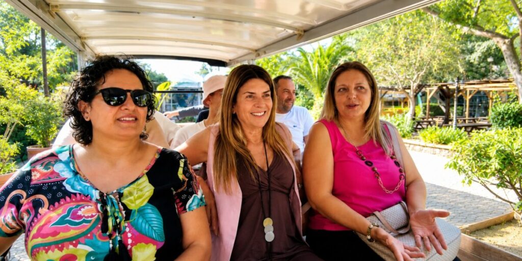 Inferno nas Gargantas de Alcântara, a meio do passeio… a visita do vereador regional Amata
