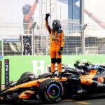 Norris triunfa na Holanda à frente de Kimi Antonelli e Russell. As Ferraris de Hamilton e Leclerc ao pé do pódio