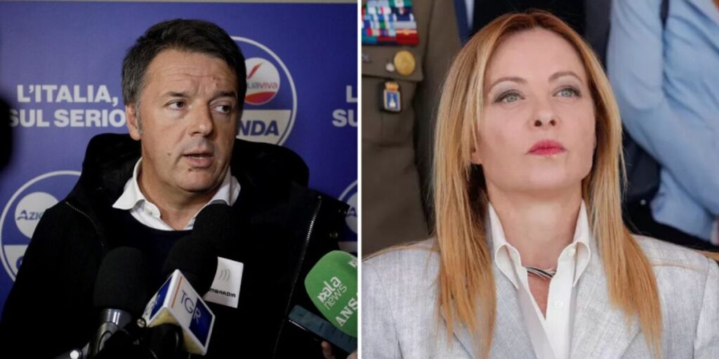 Renzi ataca Meloni sobre as tensões com a Espanha: «Ela é fã, além de amiga, de Abascal»