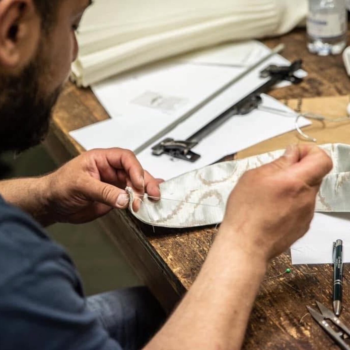 O artista Giuseppe Cupelli