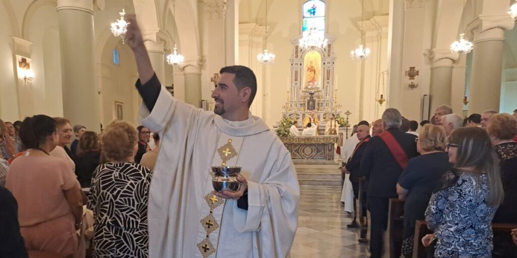 Messina, Don Antonio Calandra Sebastianella é o novo pároco de Tremestieri: “O sonho de Deus também se tornou meu”