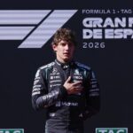 Antonelli também triunfa em Madrid, com Verstappen e Norris no pódio. Hamilton abandona após algumas voltas
