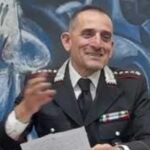 Carabinieri Crotone, Coronel Rafffele Giovinazzo nomeado Chefe do Estado-Maior. Parabéns do prefeito de Cosenza