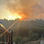 Incêndios na província de Messina, Canadair e helicópteros em ação o dia todo