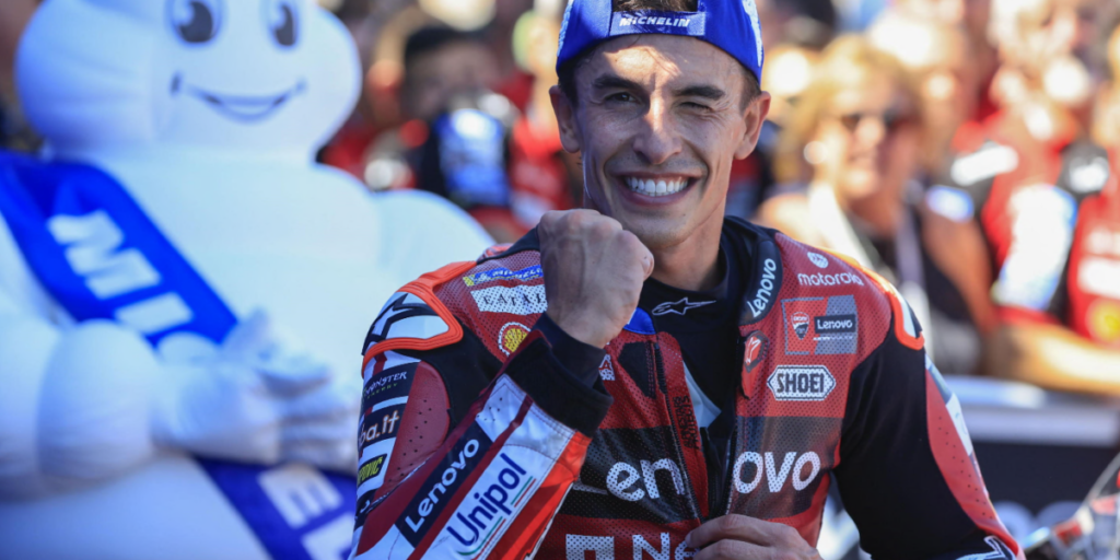 MotoGP: Marc Márquez vence em Aragão, Bezzecchi em terceiro